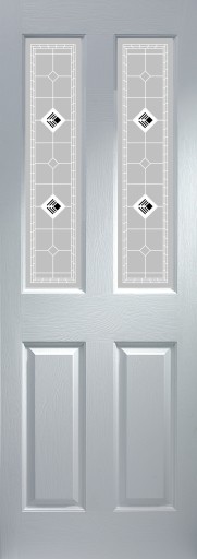 Grainger black fusion upvc internal door