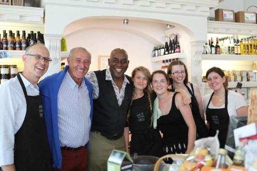 Len Goodman and Ainsley Harriot come to visit