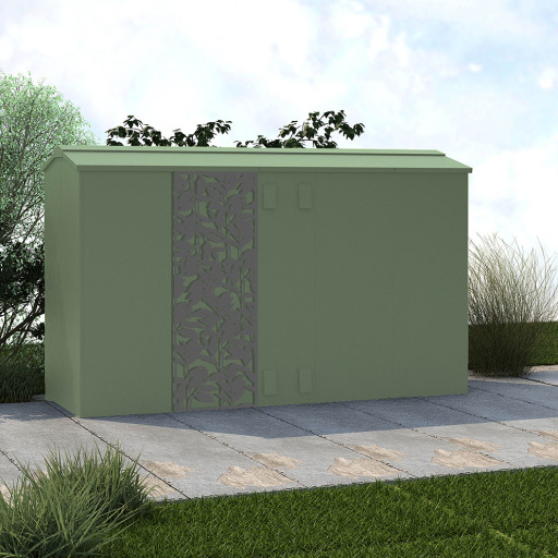 Outbox Secure Outdoor Metal Shed Storage
