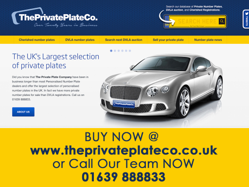 Buy your DLVA registration plate here