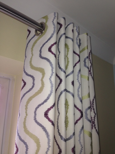 Eyelet curtains