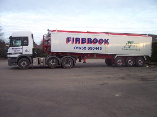 Firbrook Merdedees unit &amp; Bulk tipping trailer