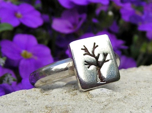 Silver Tree Ring