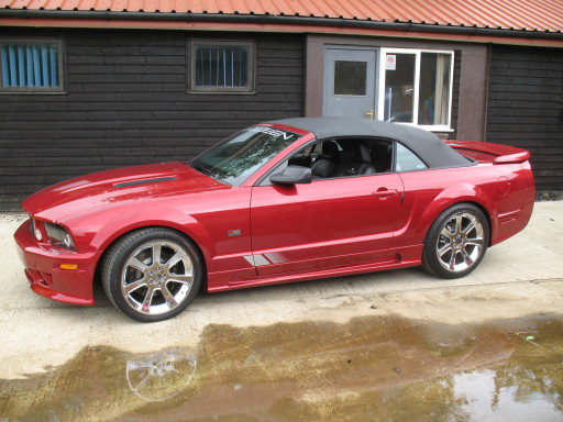 IVA Modification and registration of a Saleen