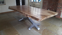 living edge dining tables