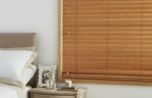 Sherwood Wooden Blind in Carden colour