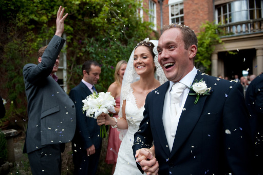 Wedding photography at Walcot Hall, Shropshire