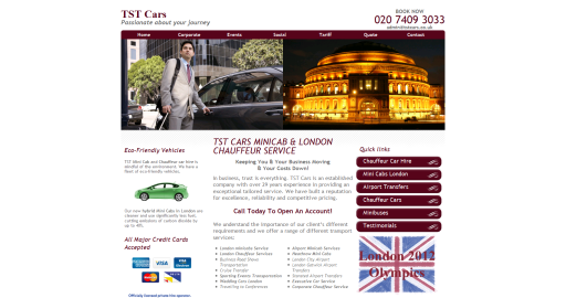 SEO for Chauffeur Company