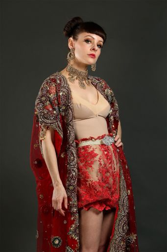 www.talulahbluecreations.com 1920's Dress Circus C