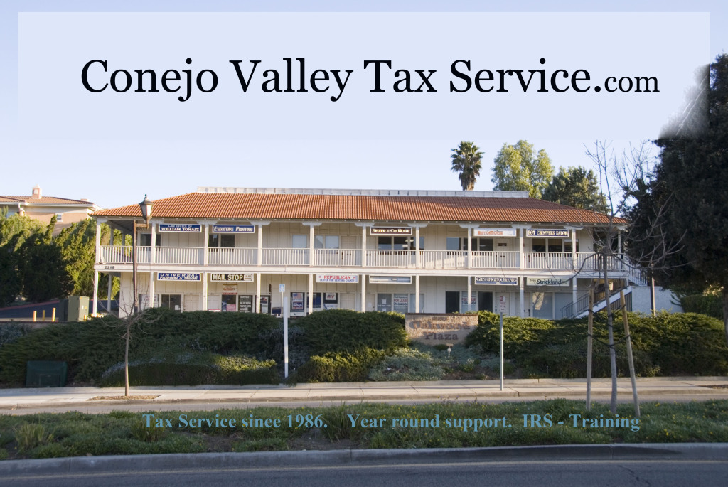 Conejo Valley Tax Service 2219 E. Thousand Oaks Blvd. 208, Thousand