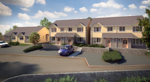 New housing in Cornwall