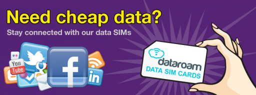 Dataroam SIM cards