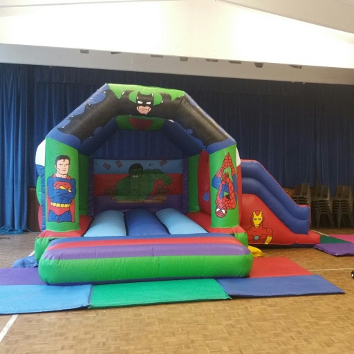 Inflatable slide