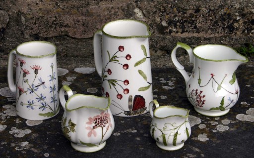 Hand painted china