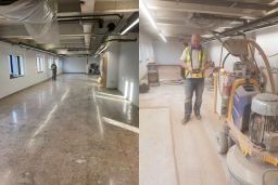 commercial concrete polishing