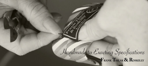 Frank Theak & Roskilly - Handmade Luxury Silk Ties
