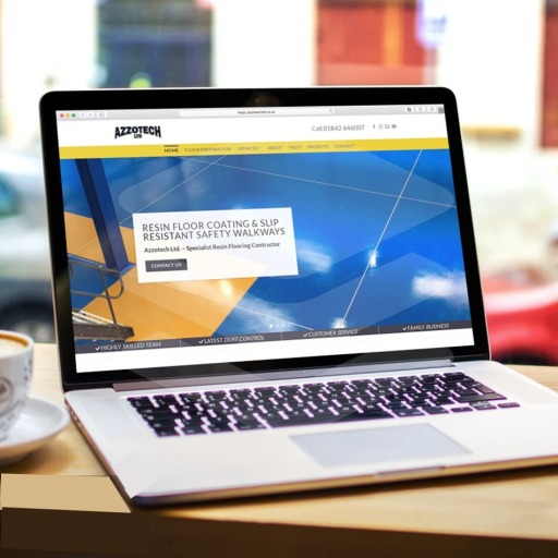 Website design for flooring contractor