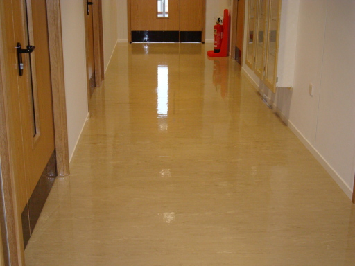 Office Hard Floor Cleaned Sealed and Finished