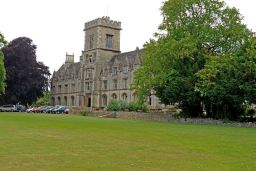 Main building on campus