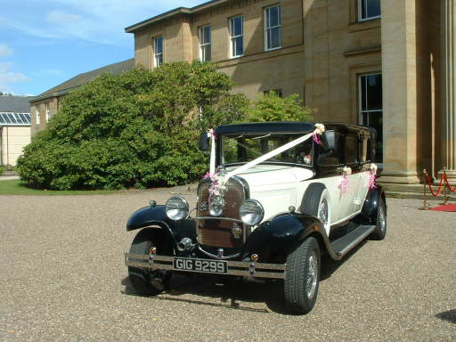vintage wedding cars
