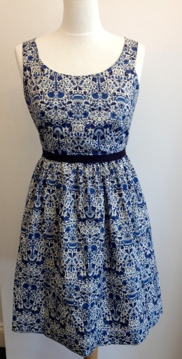 Handmade Liberty print dress for sale