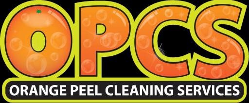 orange peel cleaning logo