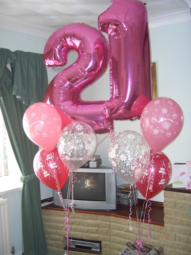 2 Supa Numbers with 6 latex. Numbers available in Blue Silver and Gold