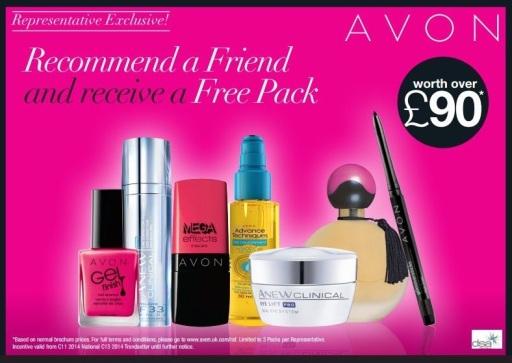 Recommend a friend and receive these products for FREE