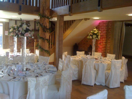 Ivory Chair Covers with Ivory Sash