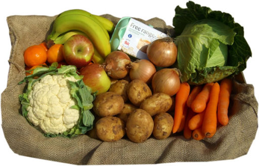Mixed fruit and vegetable box from Roots Direct