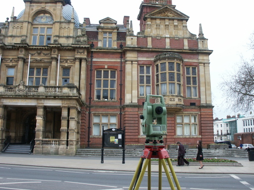 WARWICKSHIRE SURVEYS LTD LEAMINGTON TOWN HALL ELEVATIONS