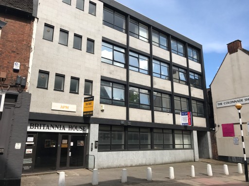 Front of building