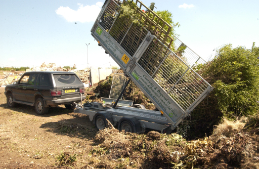 Tipping Green Waste for Composting