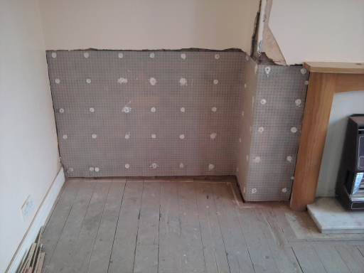 Ready for re plastering
