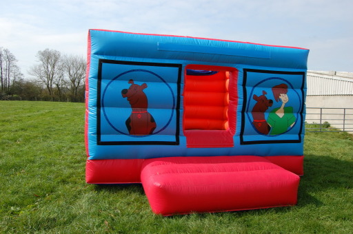 themed bouncy castle
