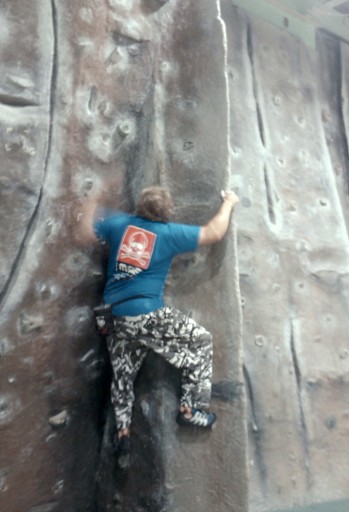Brad Playing at Height!