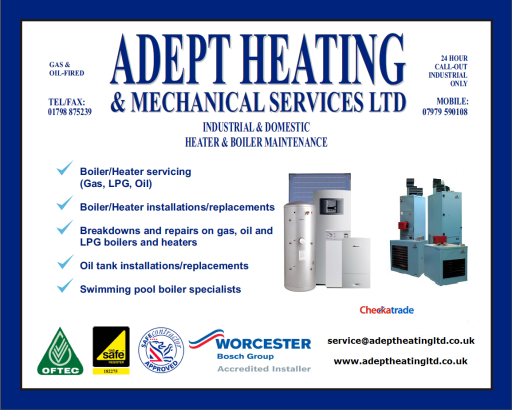 Adept - Industrial/Commercial &amp; Domestic Heating Installers