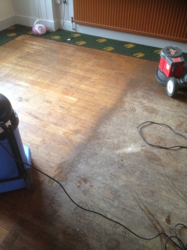 Floor restoration