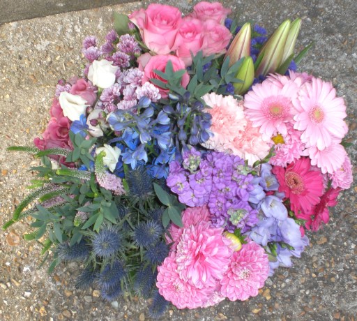 Posy Pad Arrangement