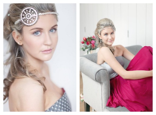 Art Deco &amp; Crystal hairband