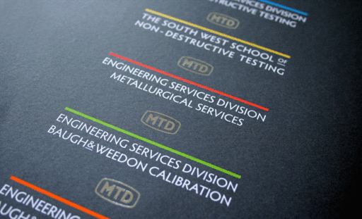 Brand Identity for MTD corporate divisions