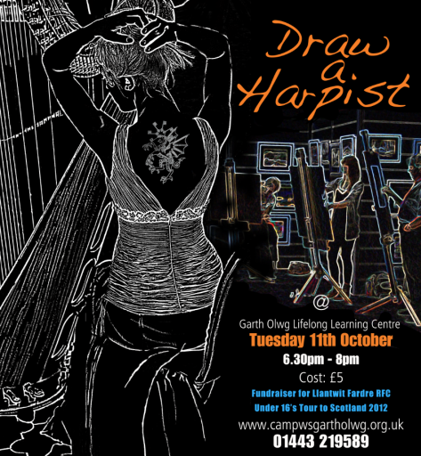 Draw a Harpist &amp; friends