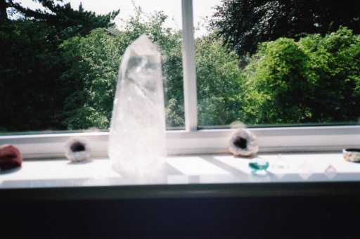 Healing crystal in my Therapy Room