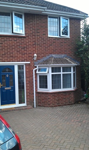 Side extension after brick tinting