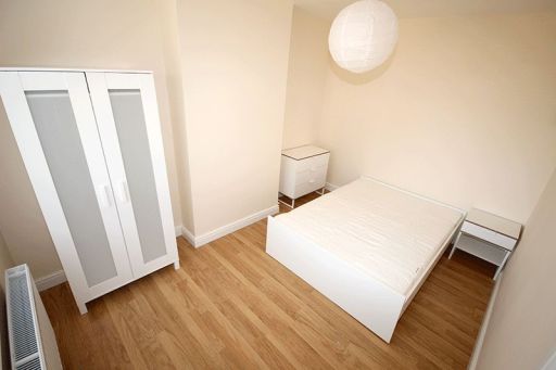 Bedroom within a houseshare