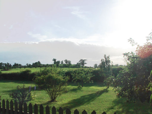 One of the beautiful countryside views from the holiday cottage garden.