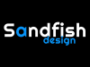 Sandfish design logo