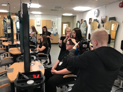 Video Filming at Havant and South Downs College