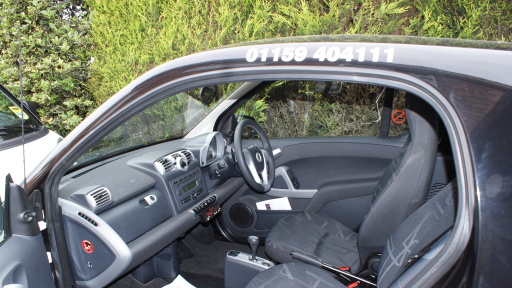 The Smart car Interior, Spacious and Comfortable