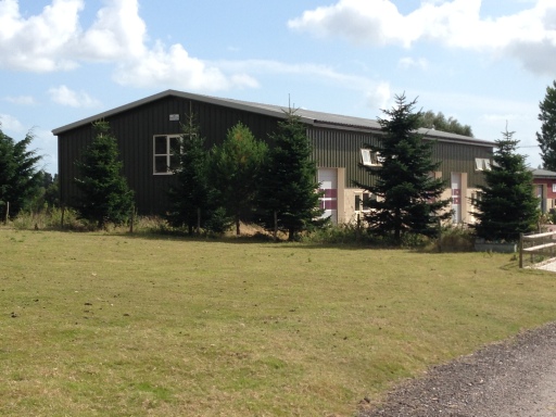 completed industrial unit
